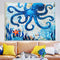 Large Octopus High Density Tapestry Wall Hanging Mandala Hippie Bedspread Throw