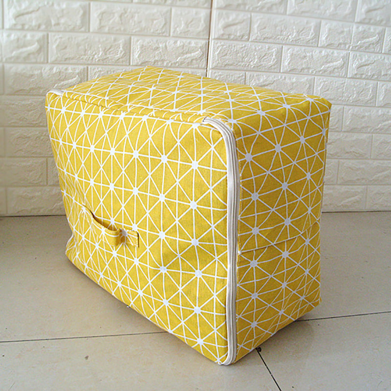 Simple Folding Clothes Organizer Durable Storage Bag Quilt Blanket Sock Container