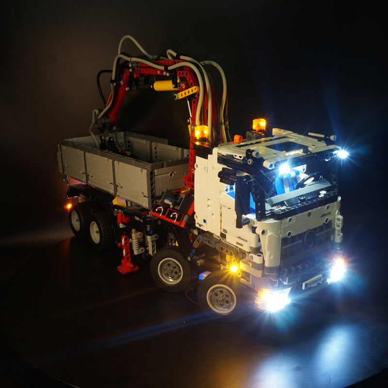 LED Light Lighting Kit ONLY For LEGO 42043 Technic For Benz Mercedes Arocs 3245 Vehicle Bricks Toys
