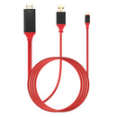 Bakeey USB3.1 Type C 4K 3D High Definition Multimedia Interface Splitter USB Charing Data Cable 2M