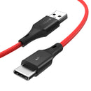 3 x BlitzWolf BW-TC14 3A USB Type-C Charging Data Cable 3ft/0.91m For Oneplus 6T Xiaomi Mi8 Pocophone f1 S9