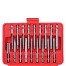 Drillpro 50Pcs Screwdriver Bits Extra Long Reach Bit Set Torx Star Hex Spline Multi-purpose Screw Head for Electric Screwdriver
