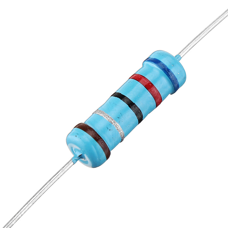 20pcs 2W 6.2R Metal Film Resistor Resistance 1% 6.2 ohm Resistor