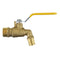TMOK 1/2" 3/4" 501 Brass Water Faucet Tap Lever Handle Quick Opening with Ball Valve for Hot Water