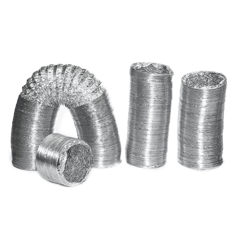 150mm/4.5'' Flexible Ducting Ventilation Pipe Hydroponic Hose Tube Kitchen Adapter