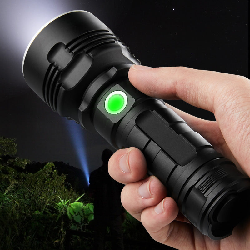 P70/L2 3Modes Super Bright Light LED Flashlight Outdoor USB Rechargeable Waterproof Flashlight 26650 Flashlight Flashlight Led Flashlight 18650 Flashlight Torch