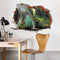 Miico 3D Creative PVC Wall Stickers Home Decor Mural Art Removable Lizard Decor Sticker