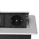 Socket Floor Table Socket 2 EU Plug & 2 USB Socket Charger