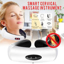 Hot Electric Cervical Neck Support  Massager Body Shoulder Relax Massage Magnetic Therapy