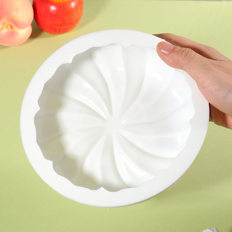 3D Silicon Baking Mold Backform Kuchenform Dessert  Ice Cream Mousse Chiffon Baking Pan