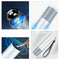 XPE 350Lumens 3Modes Zoomable USB Rechargeable Mini LED Flashlight Tactical LED Torch-Sliver