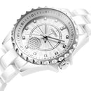 LONGBO 80027 Crystal Quartz Watch Exquisite Dial Casual Women Wrist Watch