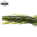 SeaKnight SL019 6pcs 10g 101.5mm/4'' Soft Fishing Lure Worm Swinging Tail Fishing Bait