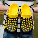 Men Hole Breathable Beach Sandals Slip On Waterproof Garden Shoes