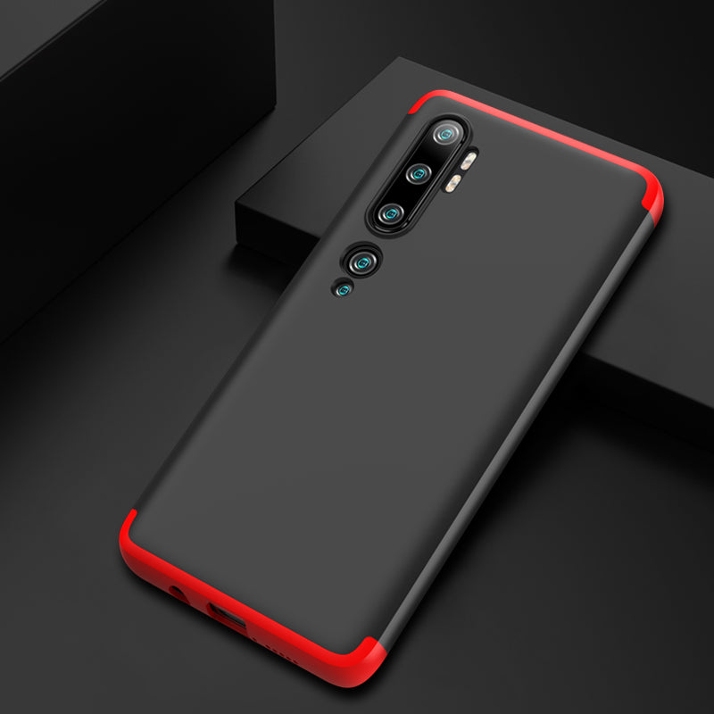 Bakeey 3 in 1 Detachable Matte PC Double Dip 360 Full Cover Protective Case for Xiaomi Mi Note 10 / Xiaomi Mi Note 10 Pro / Xiaomi Mi CC9 Pro