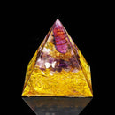 Himalayas Stone Orgone Pyramid Energy Generator Tower Home Reiki Healing Crystal Room Decorations