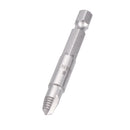 Drillpro 5Pcs Damaged Screw Extractor Drill Bits Guide Set Broken Speed Out Stud Stripped Screw Remover Tool