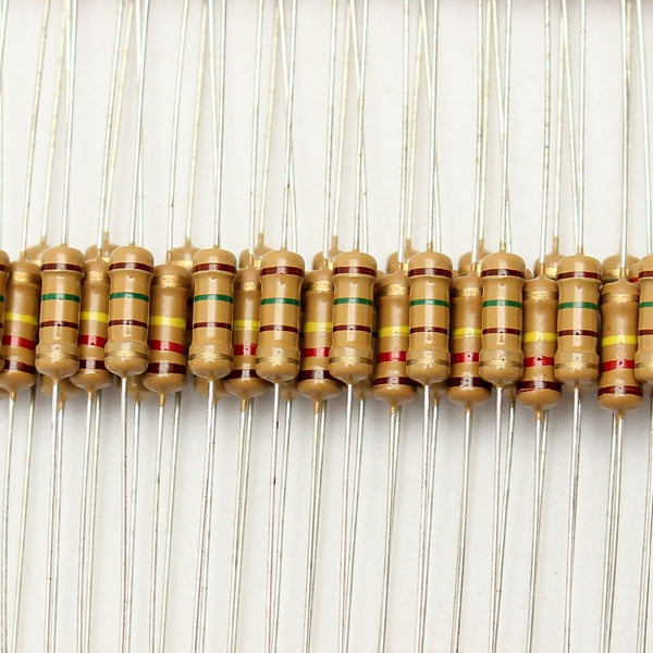 3000pcs 30 Value 1ohm-3M 1/2W Carbon Film Resistor