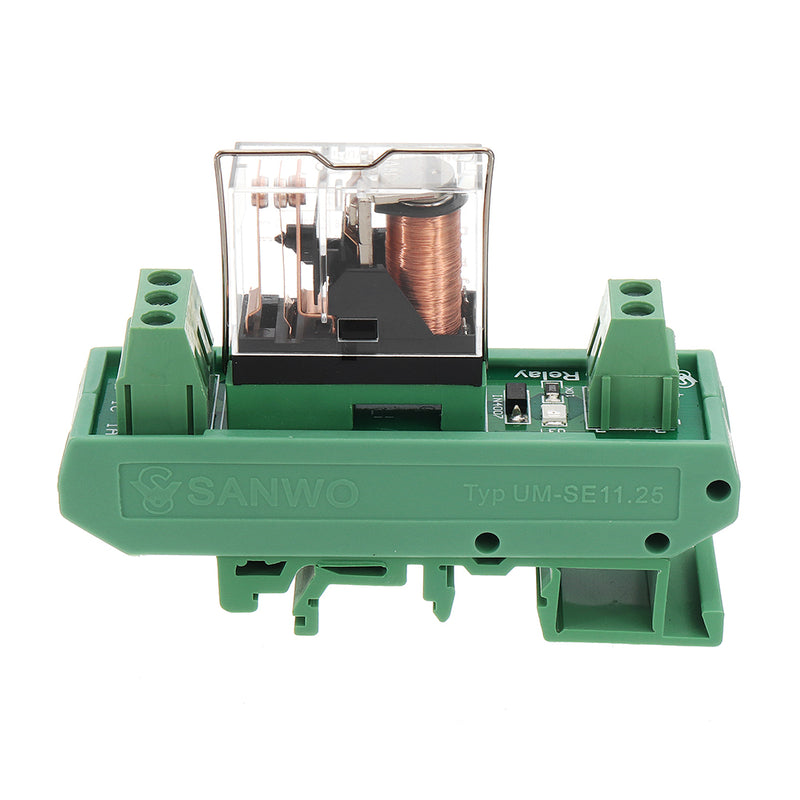 TKG2R-101 1 Channel Relay Module PLC Amplification Board Controller With Indicator LightDC 12V