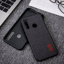 Bakeey Luxury Fabric Splice Soft Silicone Edge Shockproof Protective Case For Xiaomi Redmi Note 8T