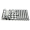 78pcs Chrome Bolt Toppers Cover Caps Kit For Harley Davidson Dyna Glide