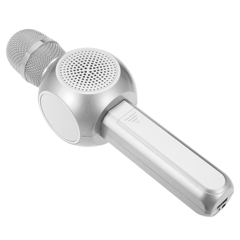 H6 Wireless bluetooth Microphone Magnetic Double Horn Loudspeaker Karaoke for Cell Phone