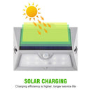 9 LED Solar Light PIR Motion Sensor Remote Control Outdoor Waterproof Wall Lamp Home Outdoor Garden