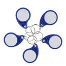 5Pcs RFID IC Keyfobs 13.56 MHz Keychains NFC Key Card ISO14443A MF Classi For Smart Access Control System