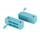 2pcs IC Lock Seat Zif Socket Test Universal zif Sockets 18Pin