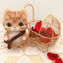 40 Color Soft Wool Felt Mat Starters DIY Knitting Craft Felting Needle Tool Set Sewing Tools