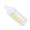 AC100-240V 4.5W No Strobe Ceramic G4 52LED Corn Light Bulb for Ceiling Chandelier Lamp Replacement