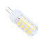 AC100-240V 4.5W No Strobe Ceramic G4 52LED Corn Light Bulb for Ceiling Chandelier Lamp Replacement