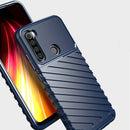 For Xiaomi Redmi Note 8T Case Bakeey Armor Military Protect Rugged Shockproof Anti-Fingerprint Soft TPU Protective Case