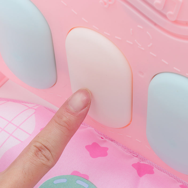 Baby Play Mat Gym Fitness Music Lights Fun Piano Boy Girl Rack Early Education