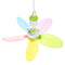 9W Colofful Silent Mini Portable Ceiling Fans Mosquito Net Electric Fan