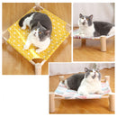 Cat Hammock Four Corner Cat Litter Removable Cat Hammock Supplies Pet Pad Hanging Bed