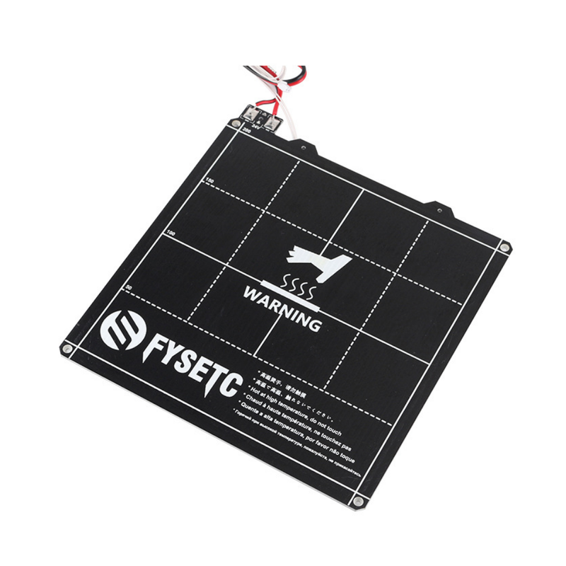 220*220mm Magnetic Heated Bed Platform 24V Hotbed for 3D Printer
