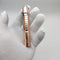 ReyLight Copper Pineapple Mini Nichia 219B 300lm 4500K R9080 High CRI EDC LED Flashlight AAA/10440 Mini LED Keychain Light