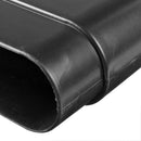 PVC Ventilation System Environmental Protection 90 Bent PVC Tube Connector 132x30mm