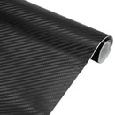 127x60cm 3D Carbon Fiber Vinyl Waterproof Car Wrap Sheet Roll Film DIY Sticker for Car Motorcycle