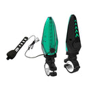Xmund XD-BL1 1 Pair 130dB Deputy Horns Warning Lights Bike Handlebar Grips Light Waterproof USB Charging