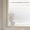 40cmX200cm Modern Flower Pattern Glass Stickers Bathroom Balcony Sliding Door Frosted Glass 3D Stick