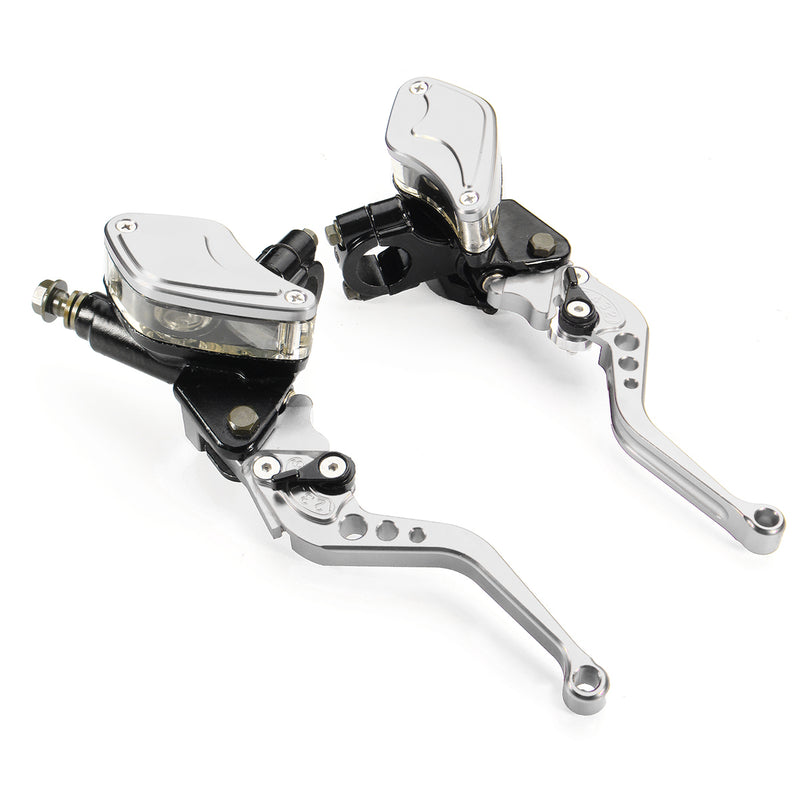 7/8inch Universal Motorcycle Brake Clutch Handle Levers Pit Pro Dirt Bike Aluminum