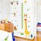 Miico SK9350 Giraffe Height Stickers Children's Room Kindergarten Decorative Wall Stickers DIY Sticker
