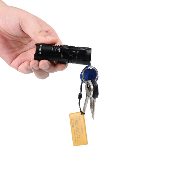 U King ZQ-CJT09 T6 1000LM Zoomable Outdooors Mini LED Flashlight