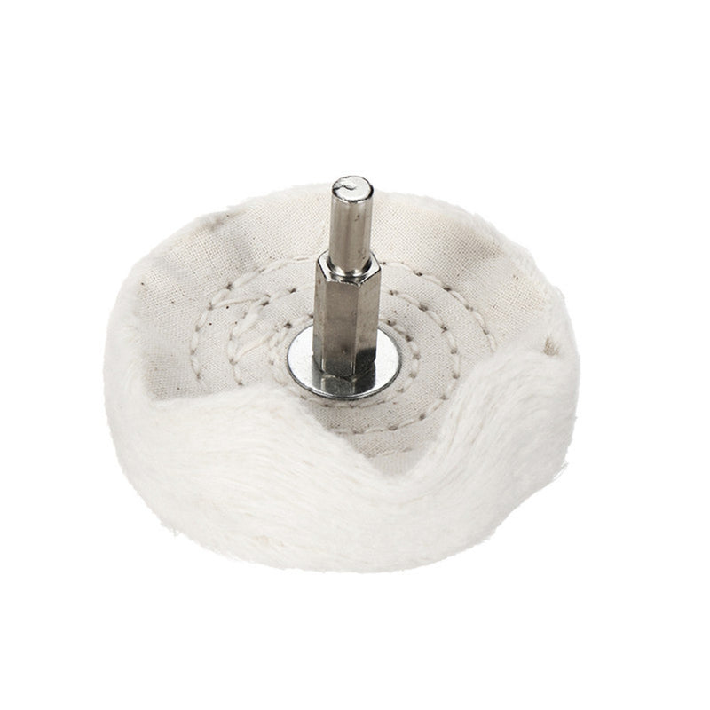 6pcs Polishing Wheel Buffing Pad Mop Wheel Kit Cloth Cotton Buffing Wheel