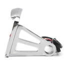 Motorcycle License Plate LED Tail Light Horizontal SidE-mount Bracket For Harley