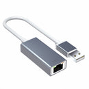 DM USB2.0 to RJ45 Network Ethernet Port Network Converter HUB 15cm 1000Mbps Network Connector CHB018 for Mac