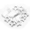 1.2M Battery Powered 10 LED Warm White Wooden Romantic Pentagram String Light Holiday Lamp DC3V