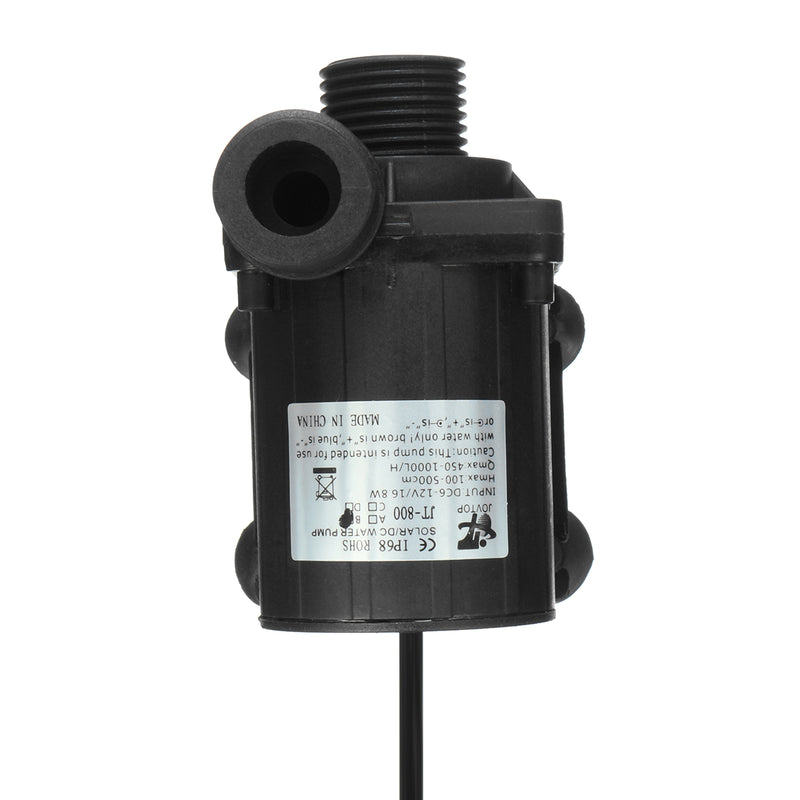 IP68 DC12V 5M 800L/H Ultra Quiet Brushless Motor Submersible Pool Water Pump